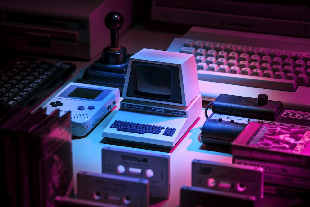 Arcade games and retro controllers